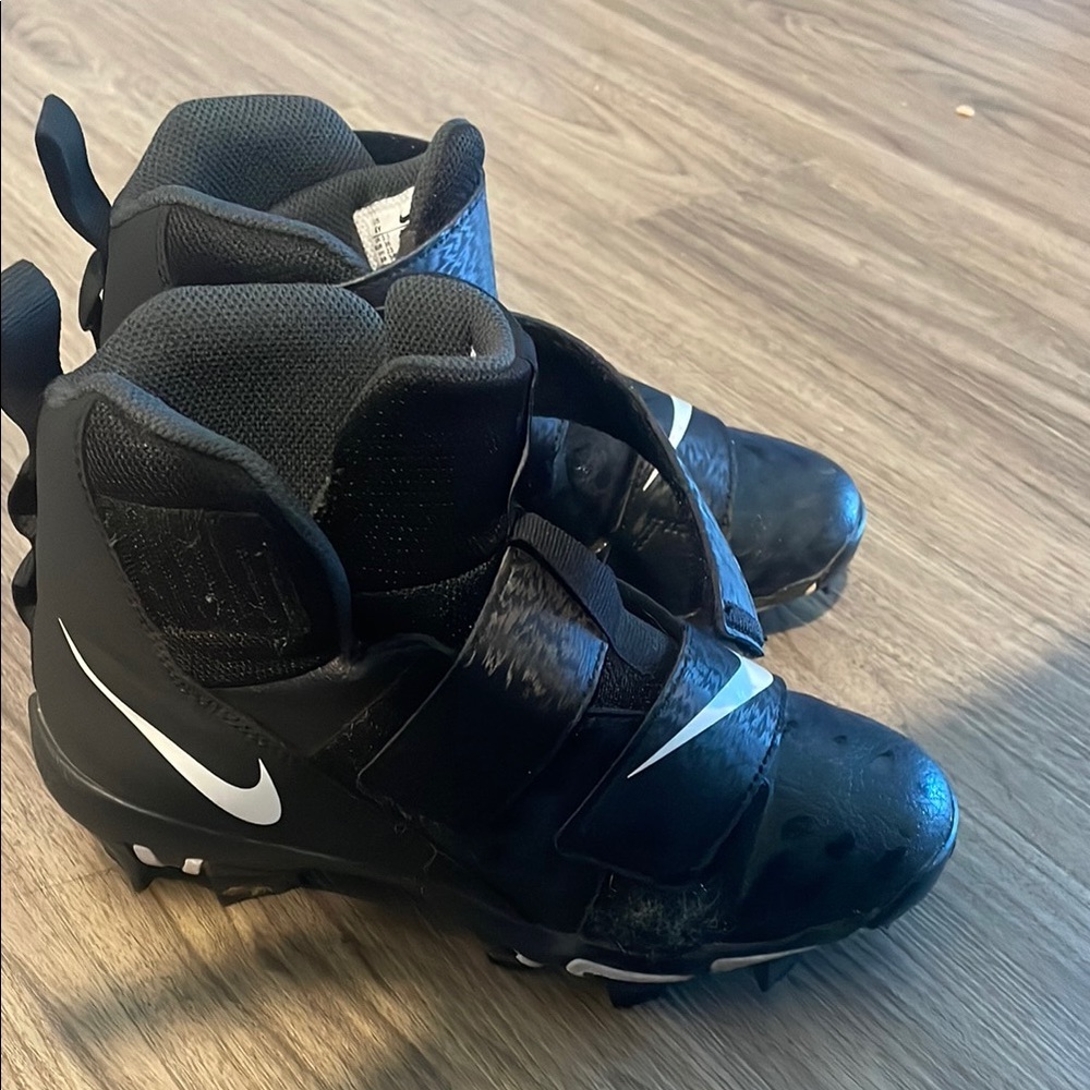 Nike Black High-Top Sneakers with Straps